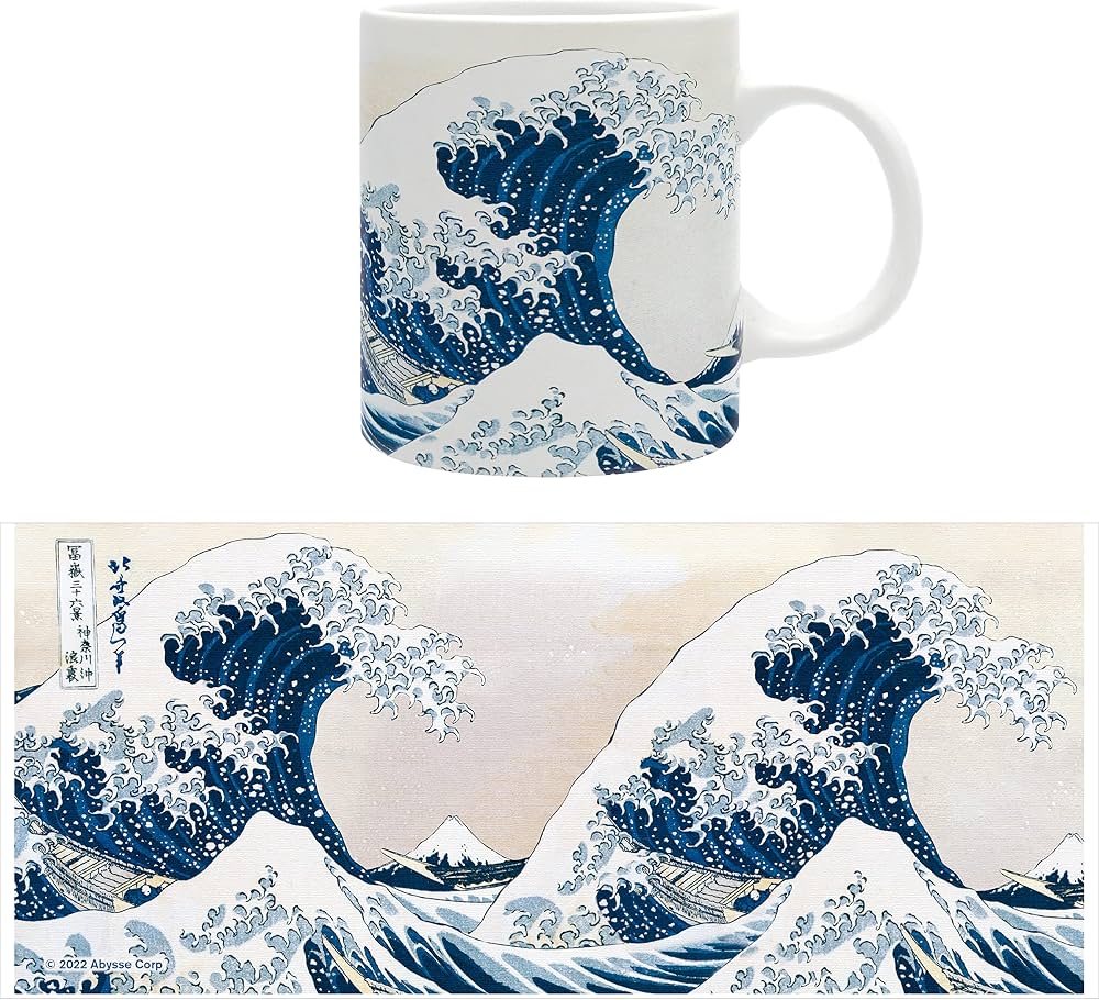 HOKUSAI - Mug - 250 ml - Grande Vague - subli x2 - vue 4