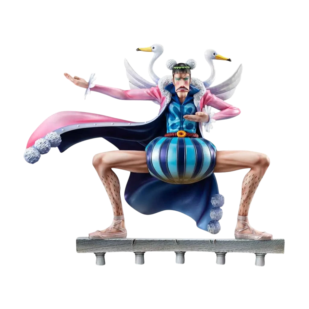 ONE PIECE POP MR.2 VON CLAY STATUE - Vue 2