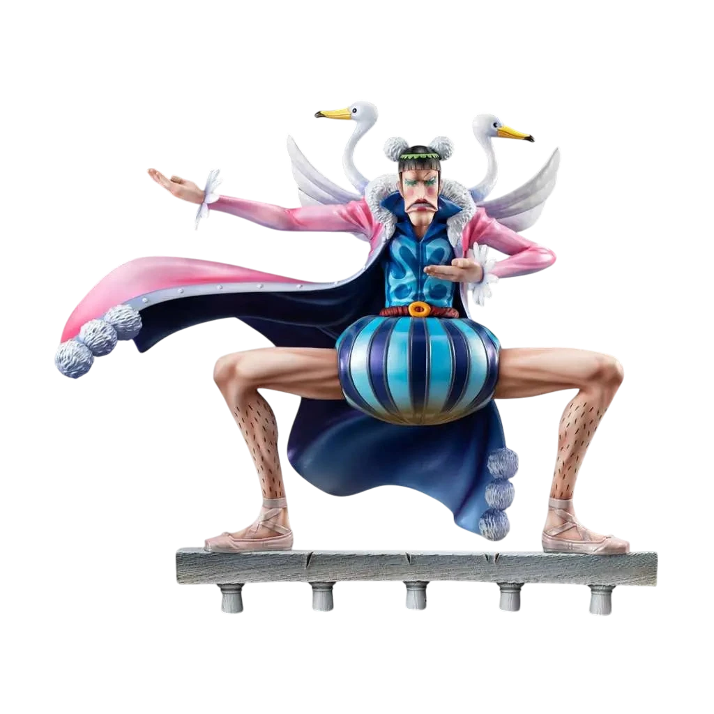 ONE PIECE POP MR.2 VON CLAY STATUE - Vue 2