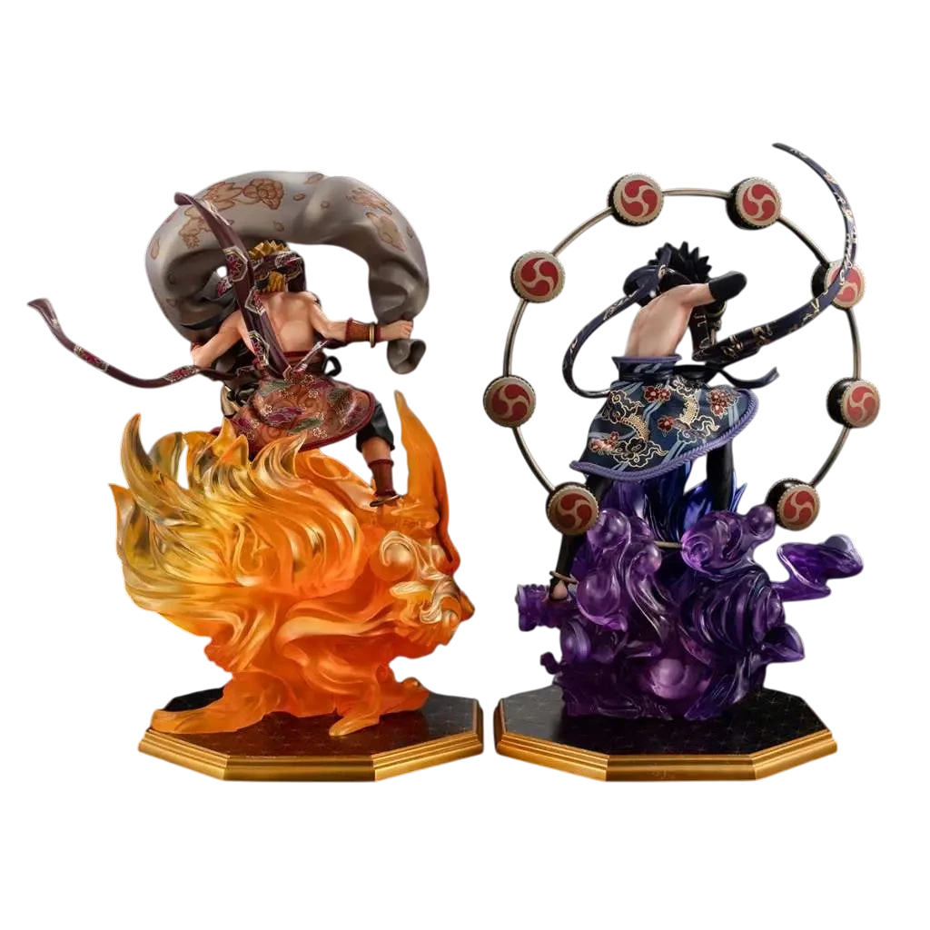 NARUTO SHIPPUDEN NARUTO SASUKE GOD SET - Vue 4