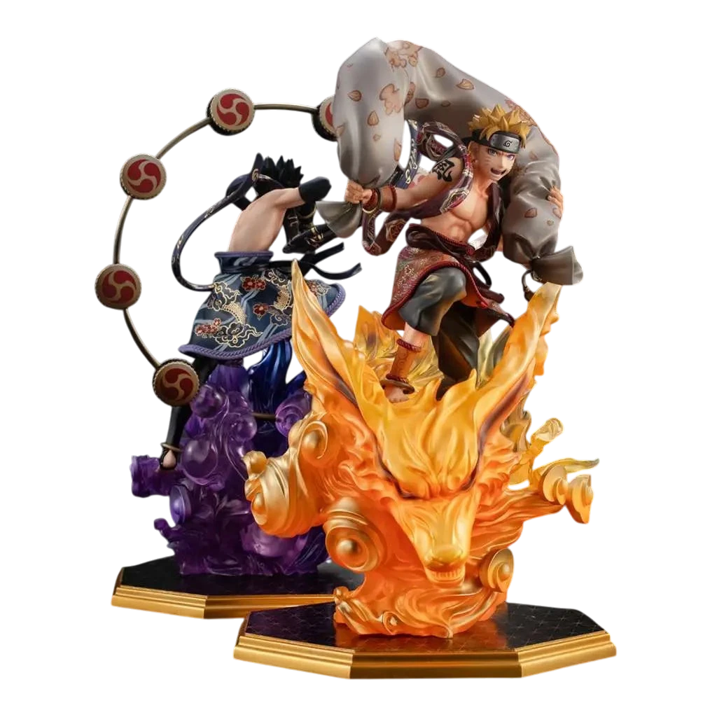 NARUTO SHIPPUDEN NARUTO SASUKE GOD SET - Vue 5