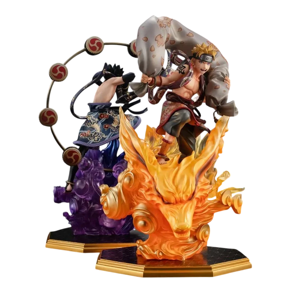 NARUTO SHIPPUDEN NARUTO SASUKE GOD SET - Vue 5