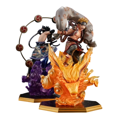 NARUTO SHIPPUDEN NARUTO SASUKE GOD SET - Vue 5