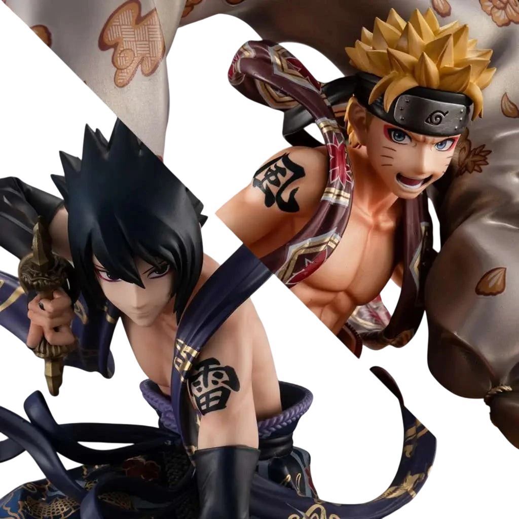 NARUTO SHIPPUDEN NARUTO SASUKE GOD SET - Vue 1