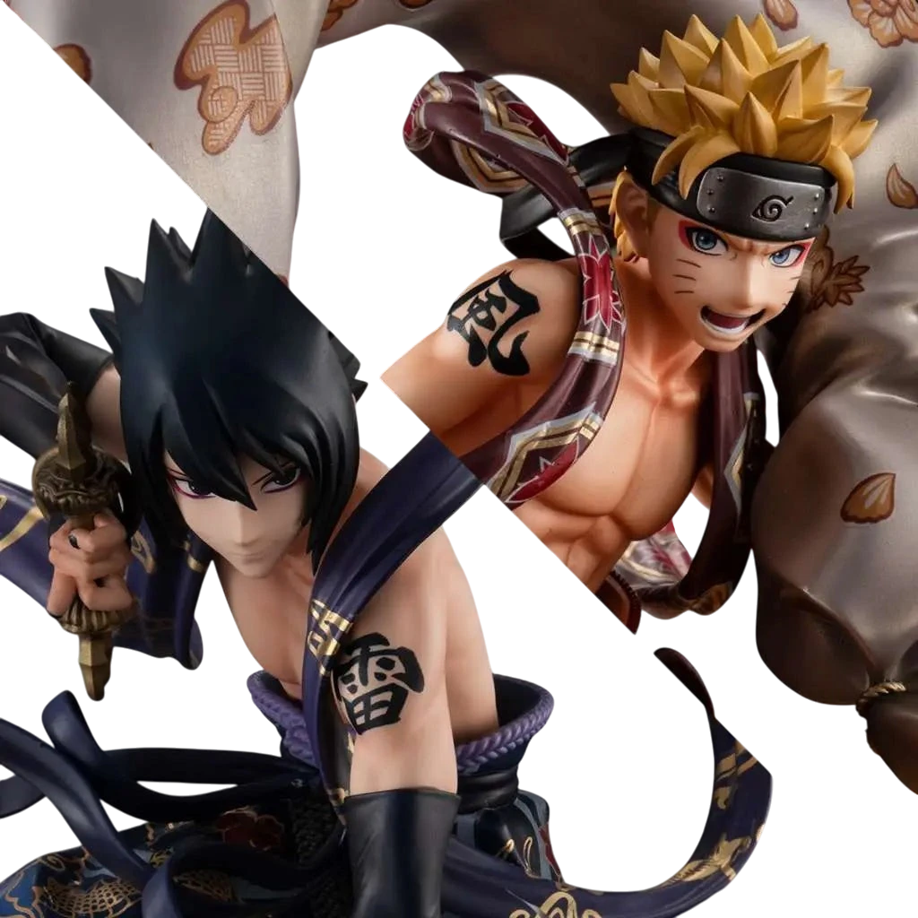 NARUTO SHIPPUDEN NARUTO SASUKE GOD SET - Vue 1
