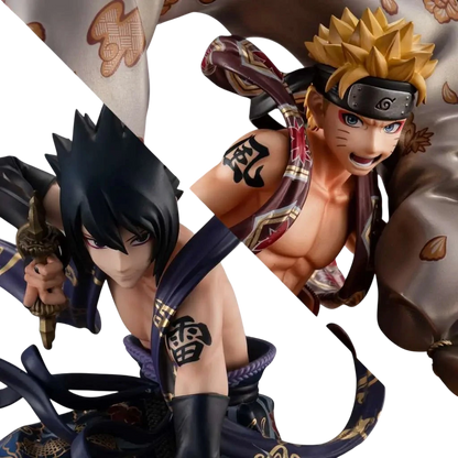 NARUTO SHIPPUDEN NARUTO SASUKE GOD SET - Vue 1