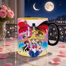 Sailor Moon Mug Heat Change - 460 ml - Groupe - boîte ABYstyle