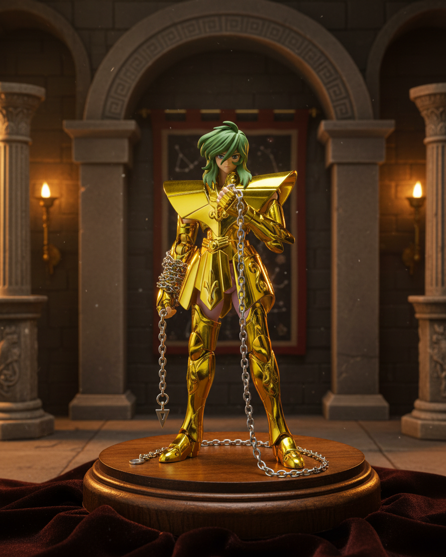Andromède Shun - Saint Cloth Myth EX Virgo Shun Inheritor Gold Cloth BANDAI