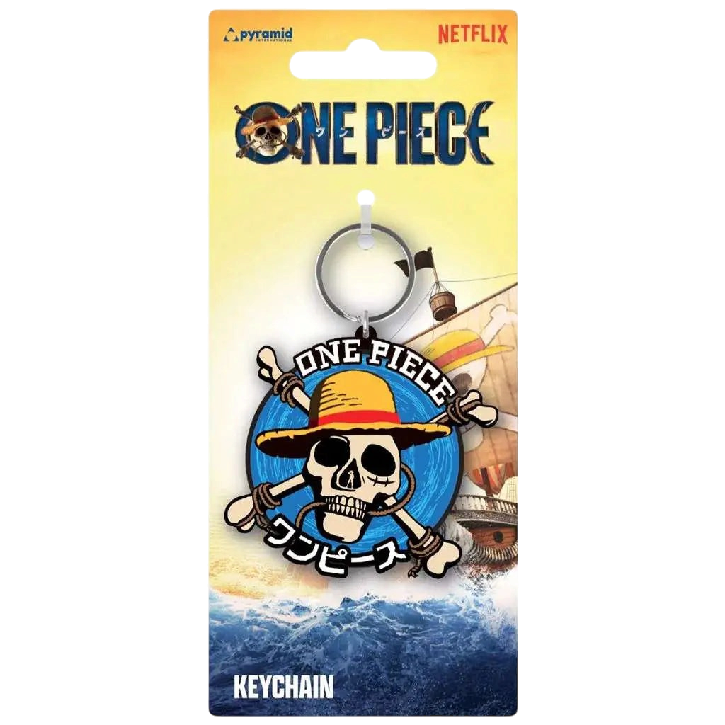 ONE PIECE LIVE ACTION STRAW HAT PVC KEYCHAIN - Vue 5