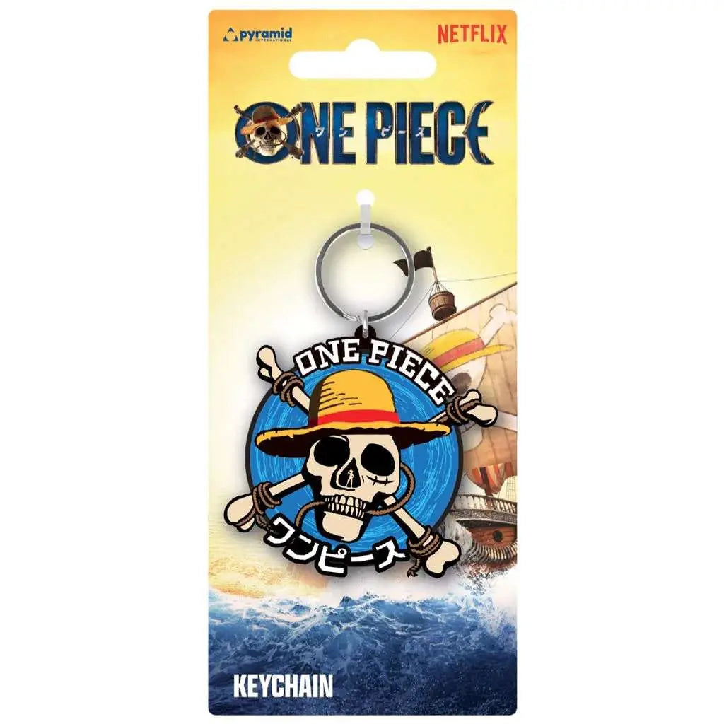 ONE PIECE LIVE ACTION STRAW HAT PVC KEYCHAIN - Vue 5