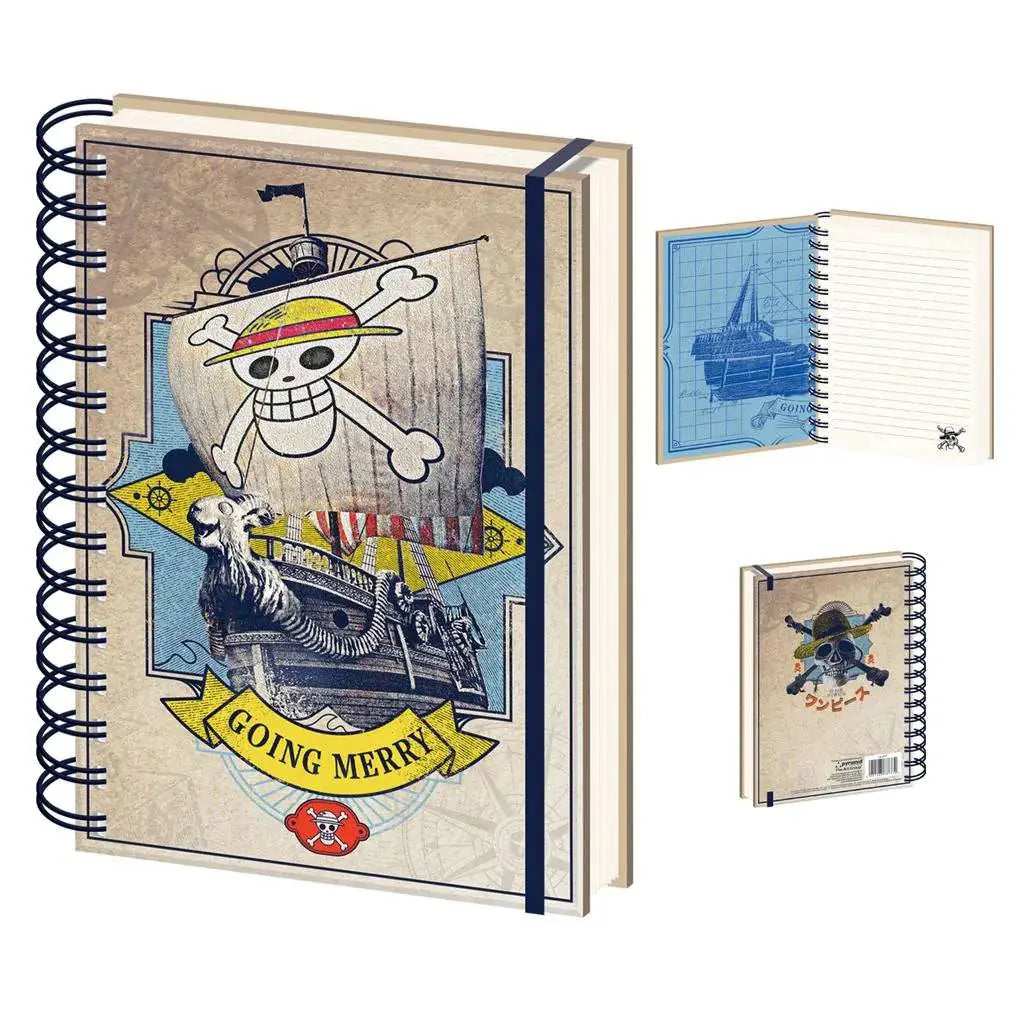 ONE PIECE LIVE ACTION WIRE NOTEBOOK - Vue 5