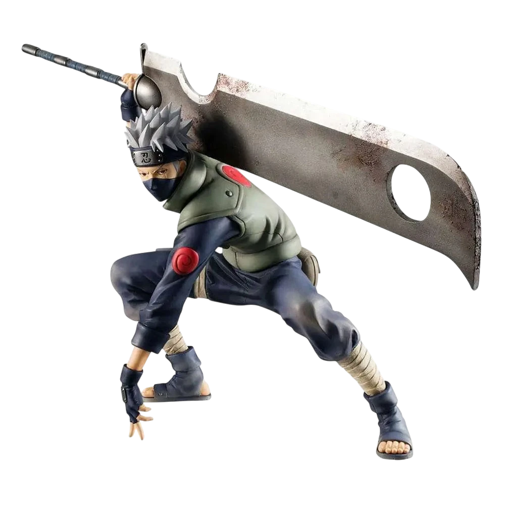 NARUTO KAKASHI NINJA WAR VER 15 ANN STATUE - Vue 2