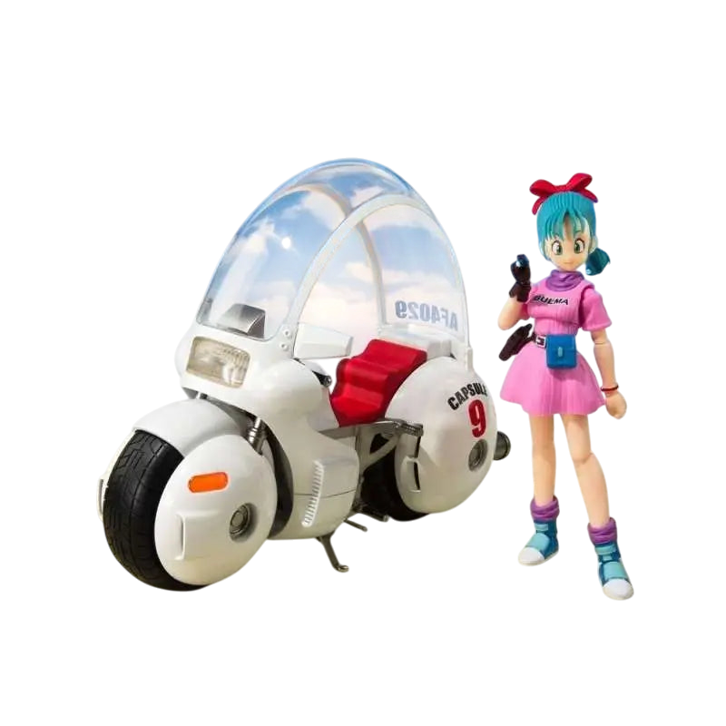 Bulma - Set S.H.Figuarts Motorcycle Rerun BANDAI
