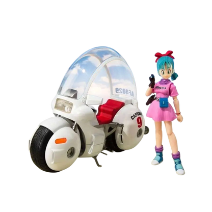 Bulma - Set S.H.Figuarts Motorcycle Rerun BANDAI