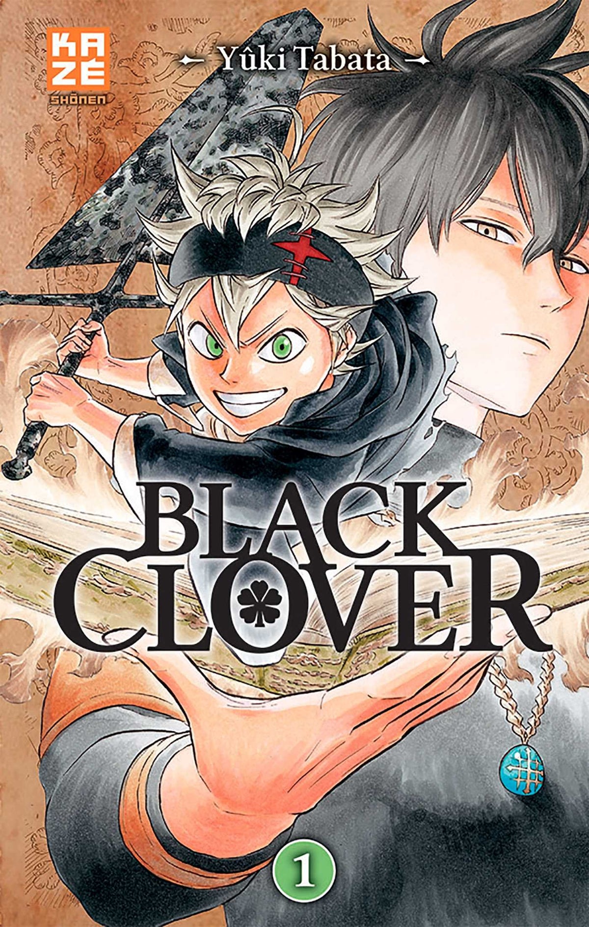 Couverture Black Clover - Tome 01