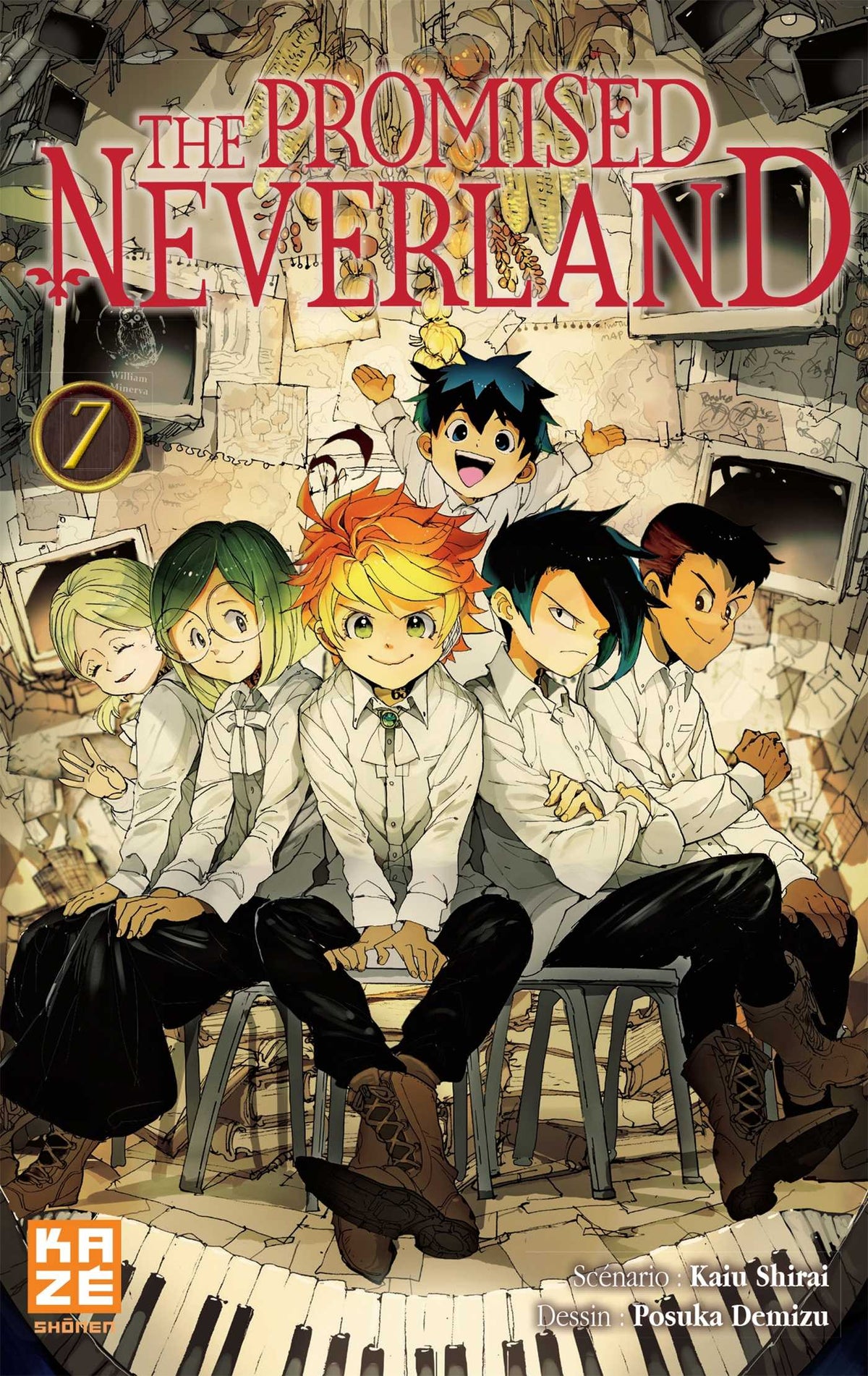 Couverture The Promised Neverland - Tome 07