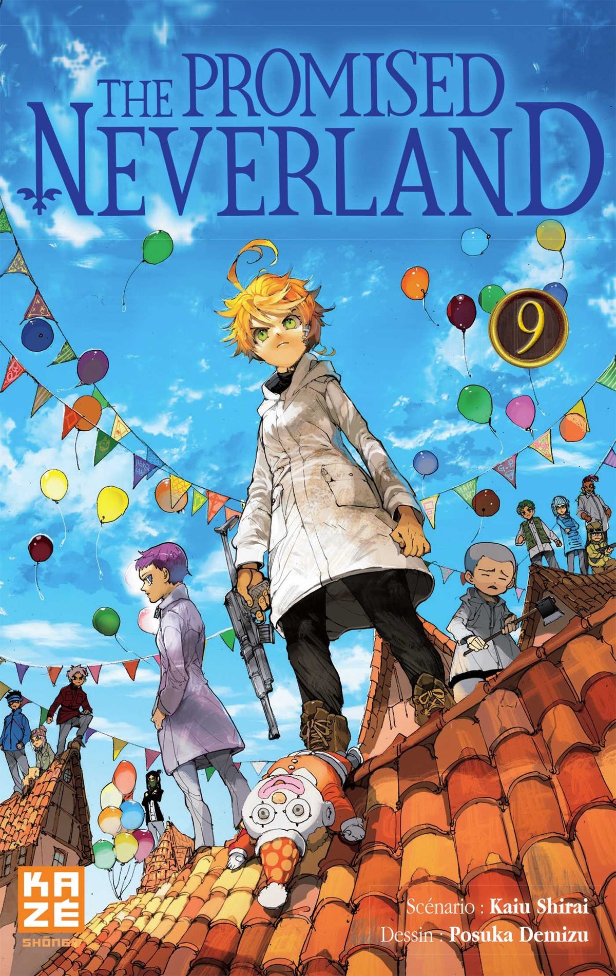 Couverture The Promised Neverland - Tome 09