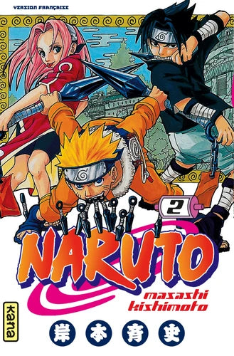 Naruto - Tome 02 (avec sticker Euro)