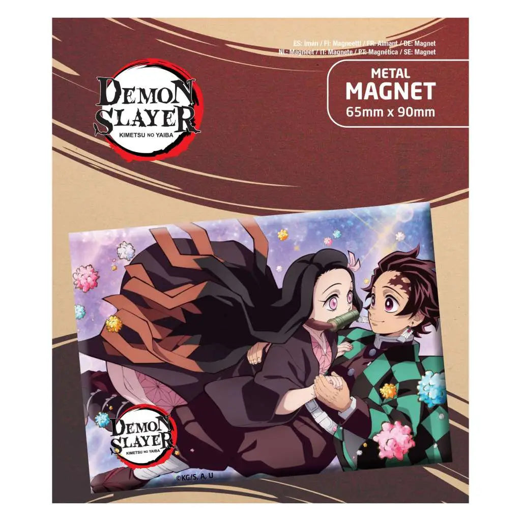 DEMON SLAYER TANJIRO AND NEZUKO MAGNET - Vue 5