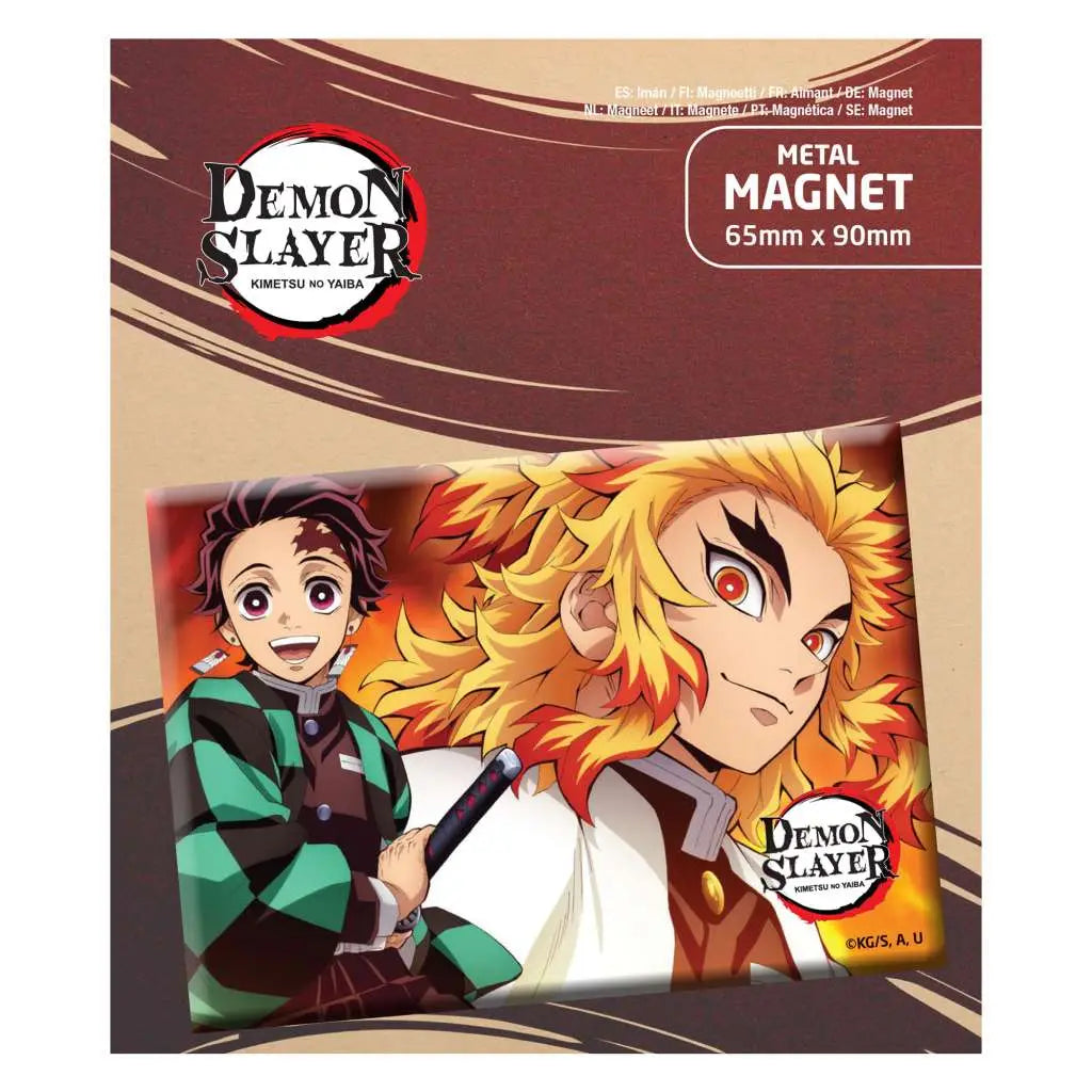 DEMON SLAYER TANJIRO AND KYOJURO MAGNET - Vue 5
