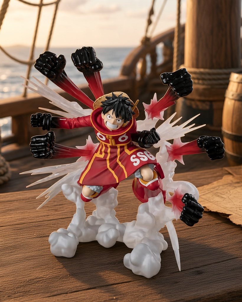 One Piece - Monkey D. Luffy (Gum Hawk Gatling) - Figuarts ZERO Extra Battle Bandai