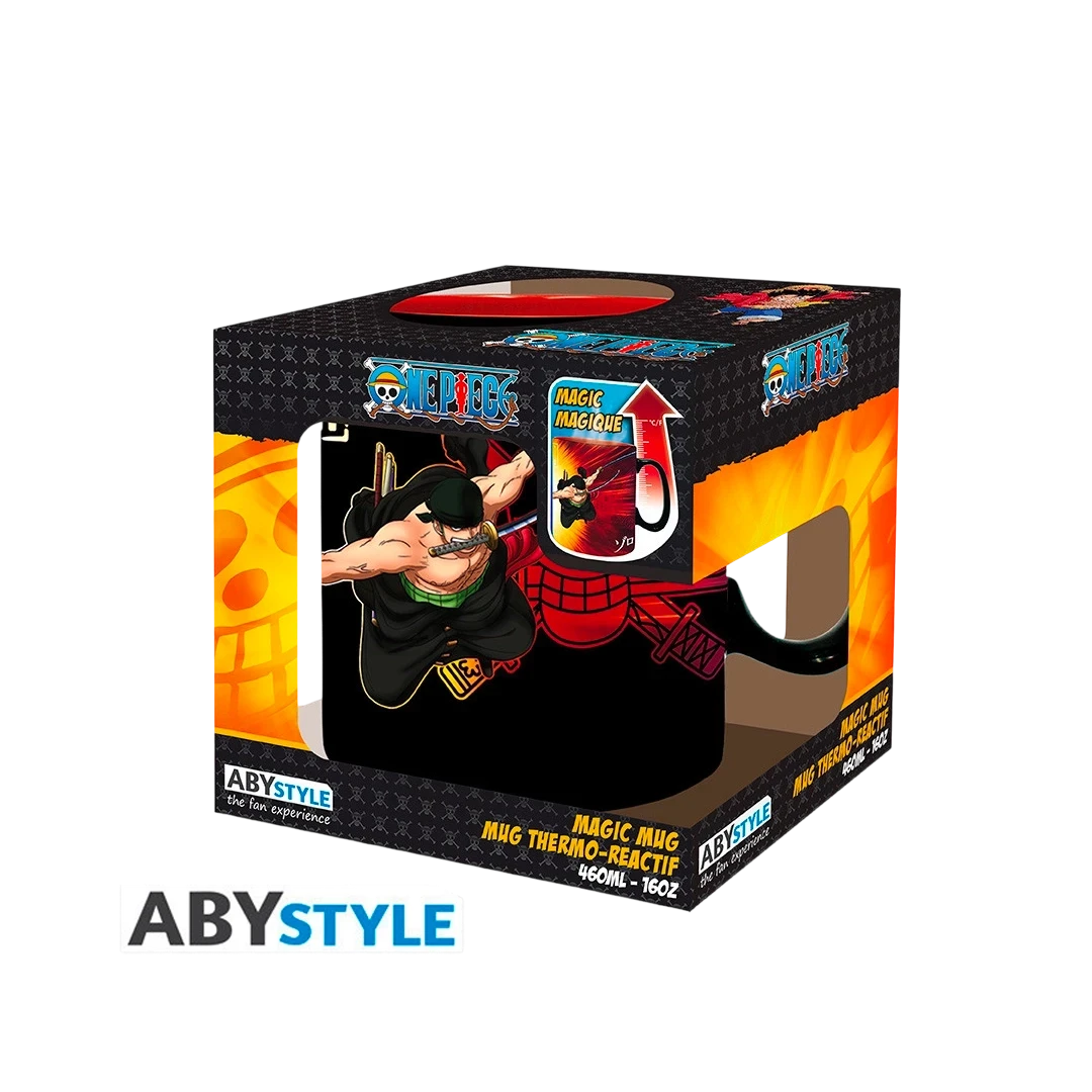 ONE PIECE - Mug Heat Change - 460 ml - Zoro & Sanji -  carton x2 - vue 4
