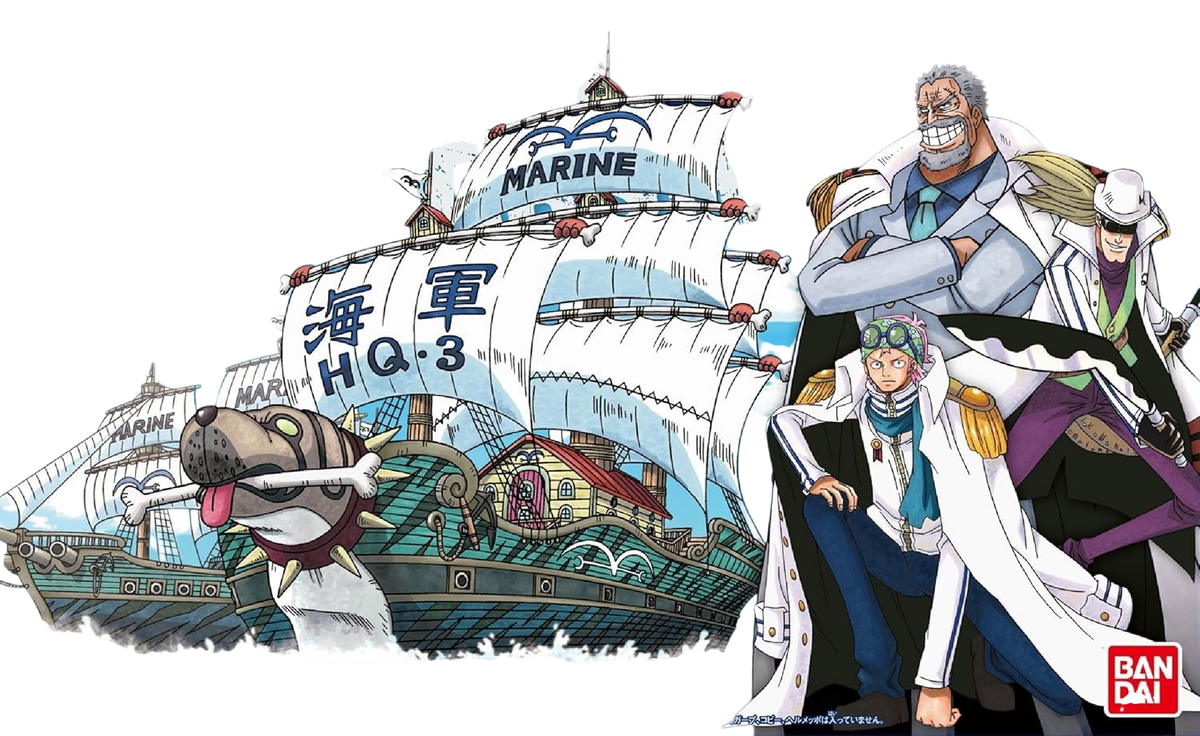 Garp – Model Kit (Ship) BANDAI