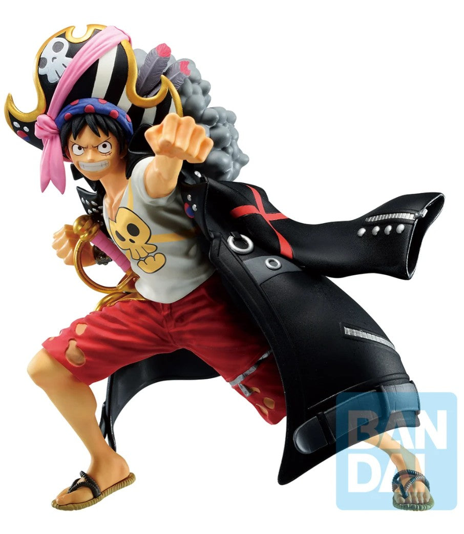 Monkey D. Luffy - Figurine Ichibansho 13cm (Film Red) BANDAI
