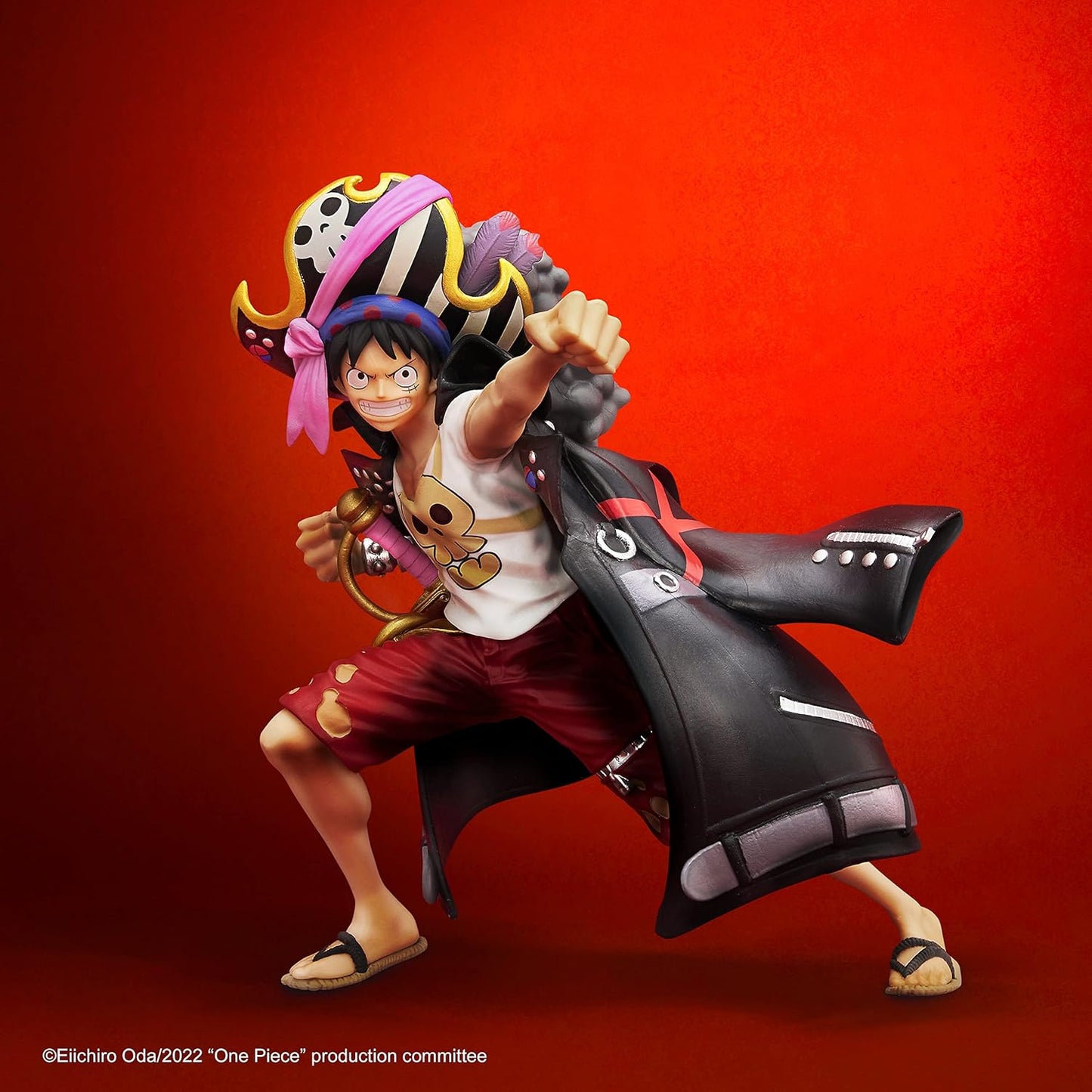 Monkey D. Luffy - Figurine Ichibansho 13cm (Film Red) BANDAI