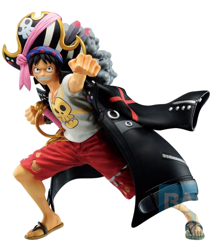 Monkey D. Luffy - Figurine Ichibansho 13cm (Film Red) BANDAI