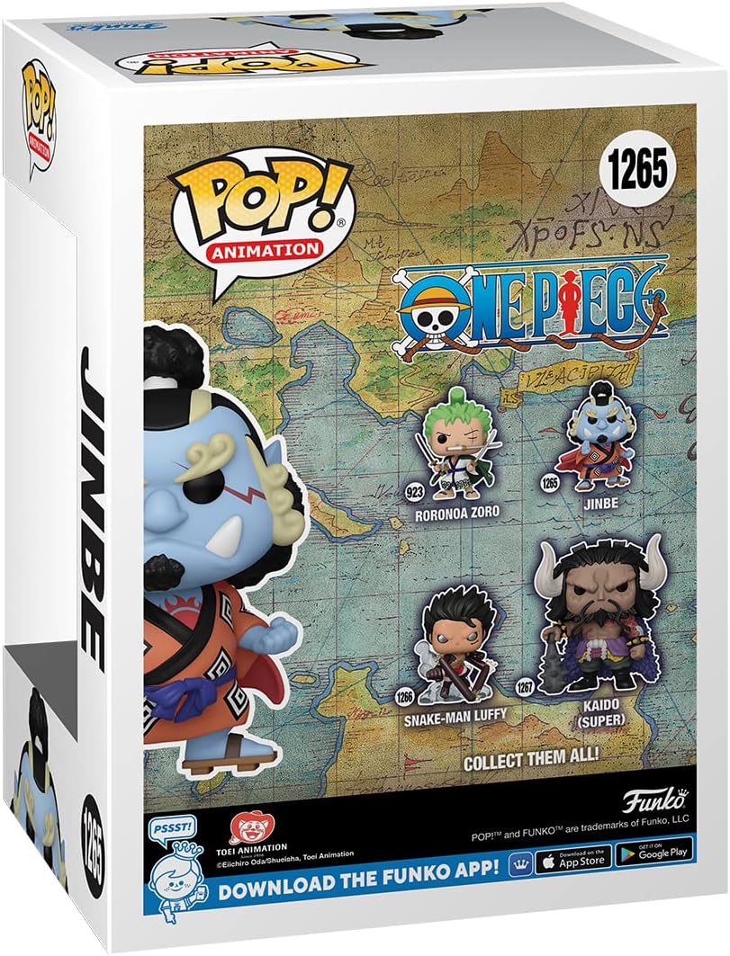 Jinbe – Figurine POP Animation N°1265 (avec Chase) Funko