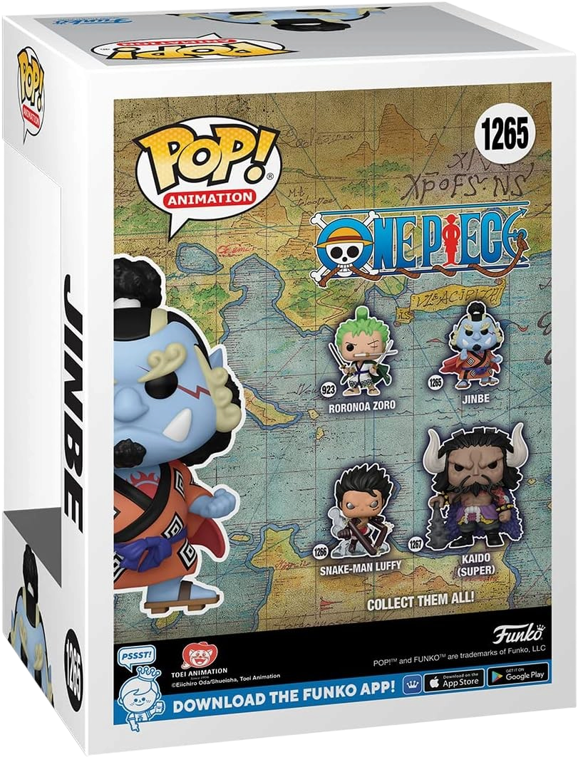 Jinbe – Figurine POP Animation N°1265 (avec Chase) Funko