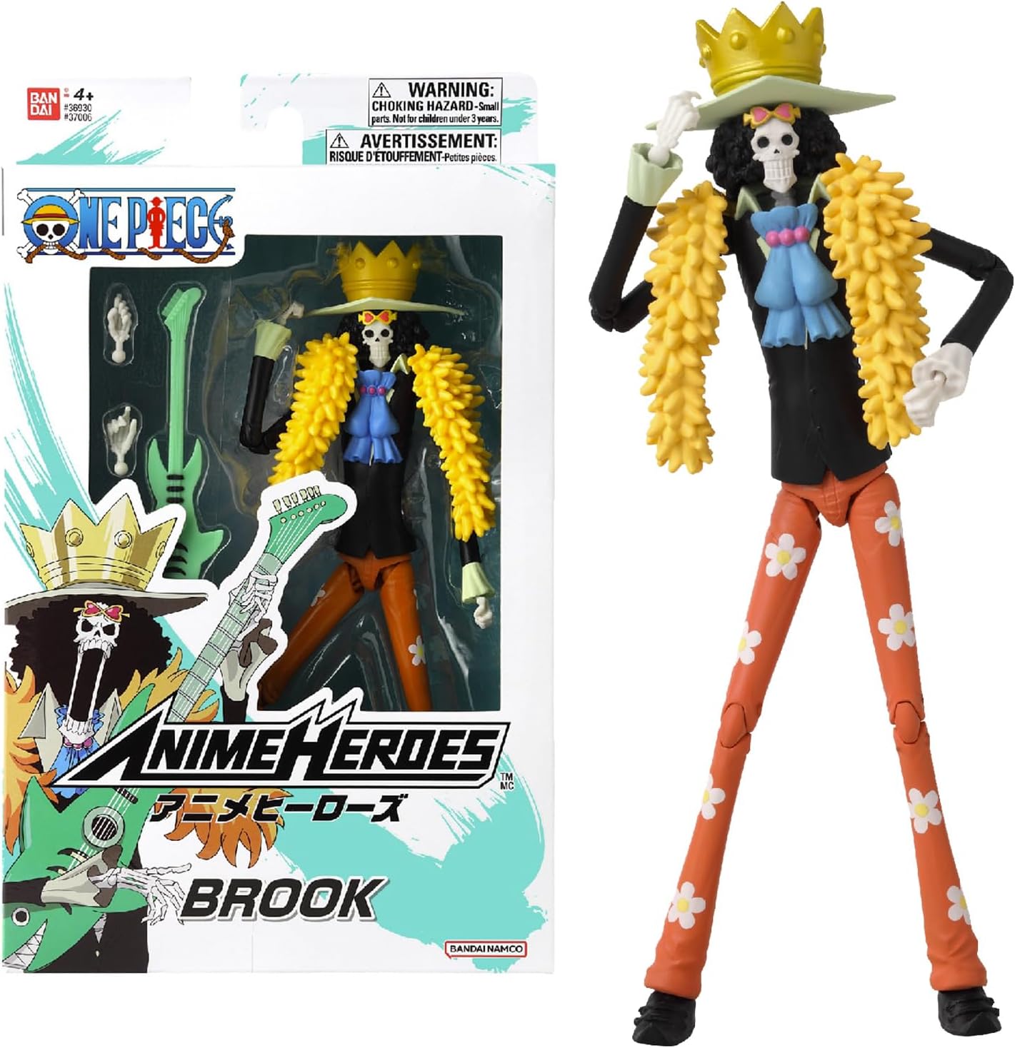 Brook – Figurine Anime Heroes 17cm BANDAI
