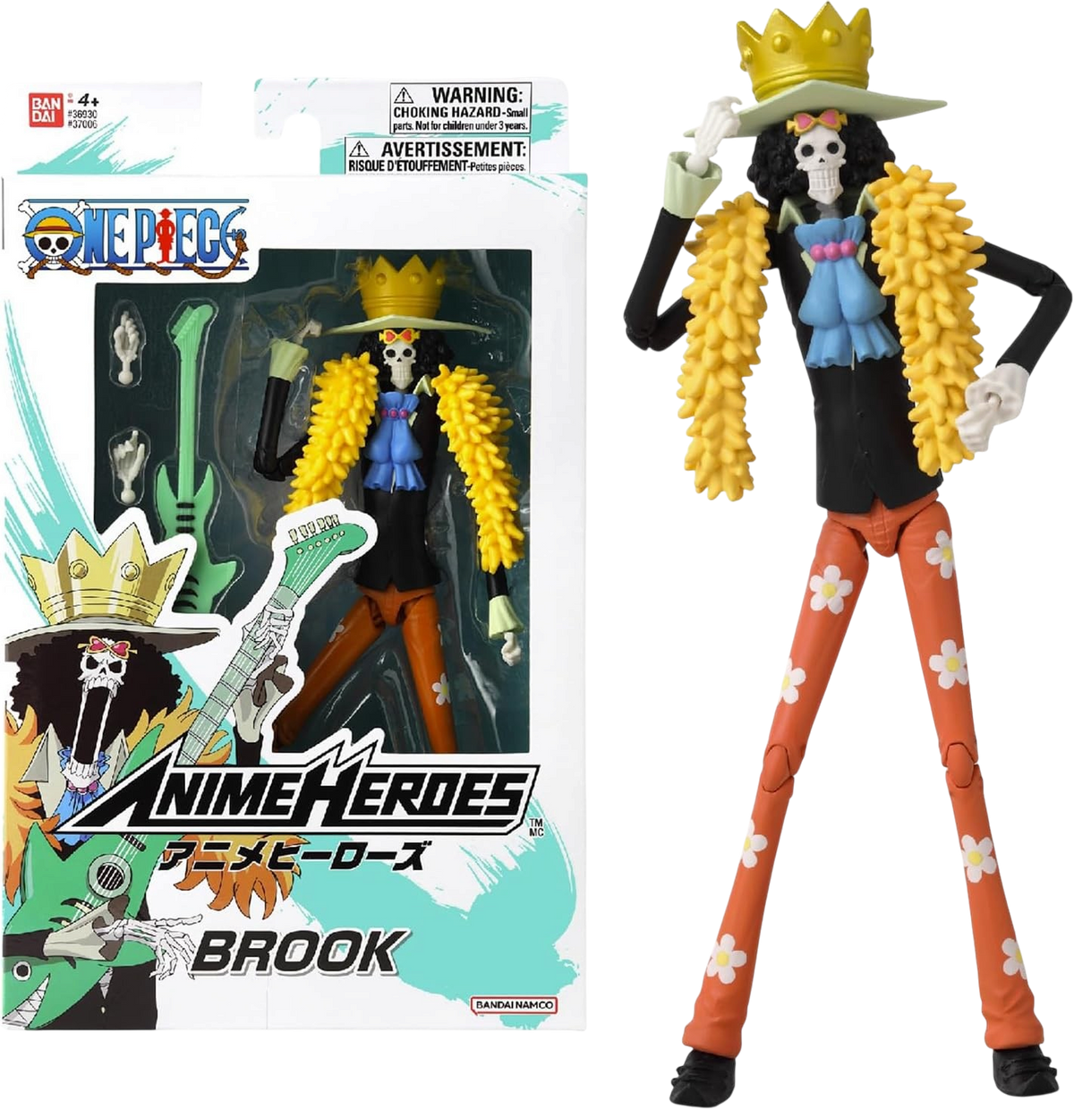 Brook – Figurine Anime Heroes 17cm BANDAI