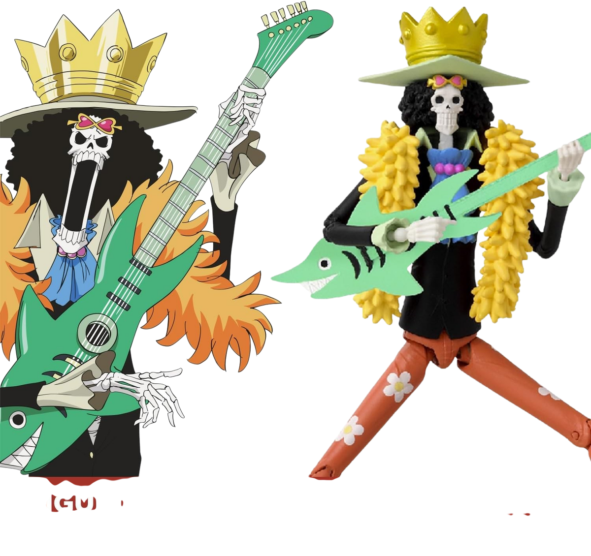 Brook – Figurine Anime Heroes 17cm BANDAI