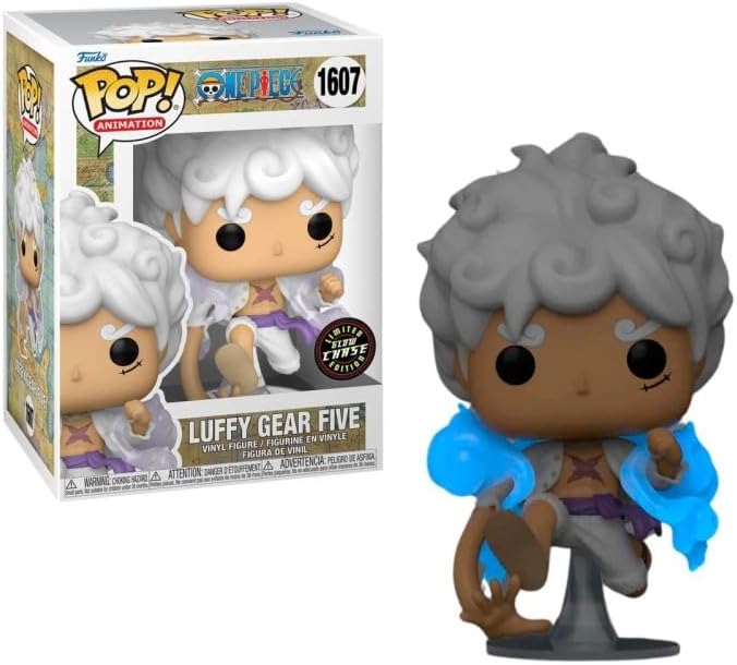 Luffy Gear 5 – Figurine POP Animation N°1607 (avec Chase) Funko