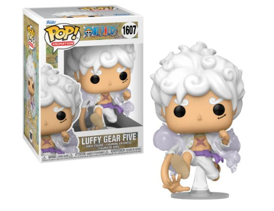 Luffy Gear 5 – Figurine POP Animation N°1607 (avec Chase) Funko