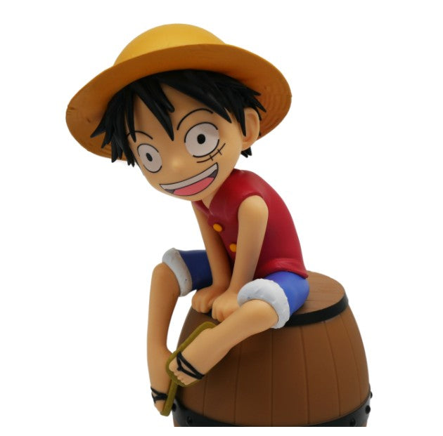 Luffy sur Tonneau - Figurine Lumineuse 27cm Teknofun
