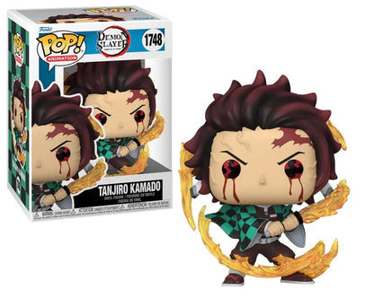 POP Animation N° 1748 - Tanjiro (Sun Breathing) Funko