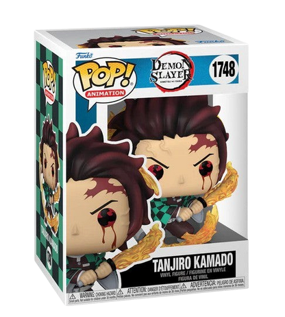 POP Animation N° 1748 - Tanjiro (Sun Breathing) Funko