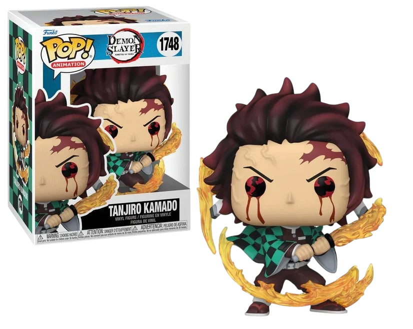 POP Animation N° 1748 - Tanjiro (Sun Breathing) Funko