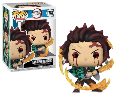 POP Animation N° 1748 - Tanjiro (Sun Breathing) Funko