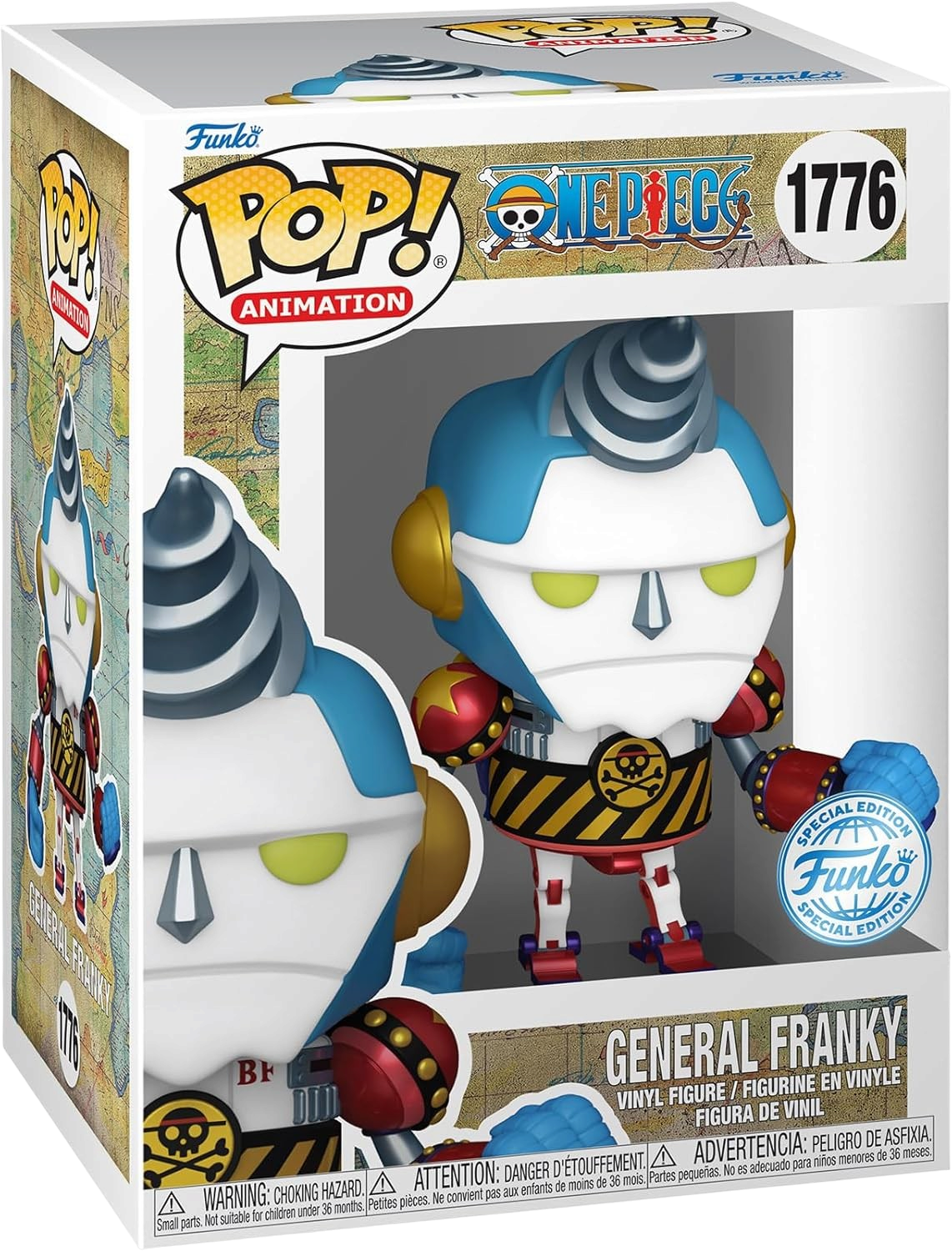 General Franky – Figurine POP Animation N°1776 (avec Chase, GW) Funko