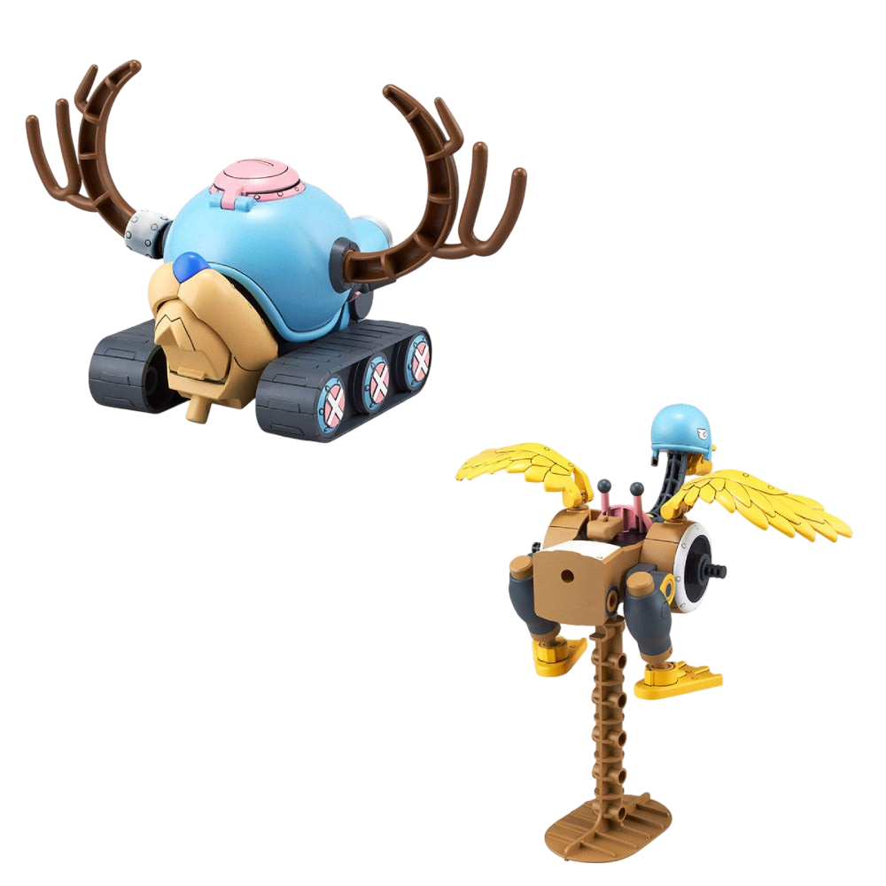 Chopper Robot 1 & 2 – Model Kit (Tank & Wing) BANDAI