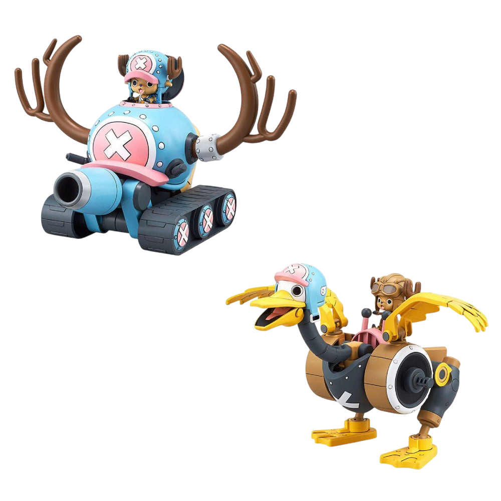Chopper Robot 1 & 2 – Model Kit (Tank & Wing) BANDAI