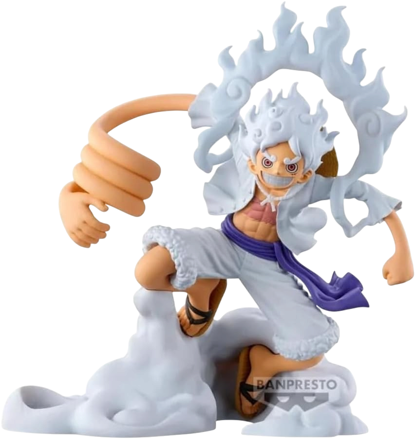 Luffy Gear 5 – Figurine 10cm Banpresto