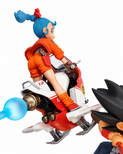 Son Goku & Bulma - Statuette FiguartsZERO 18cm BANDAI