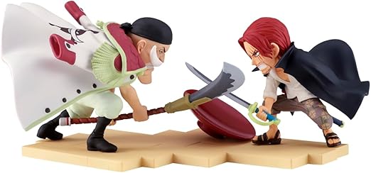 Edward Newgate vs Shanks – Figurine WCF Log Stories 13cm Banpresto