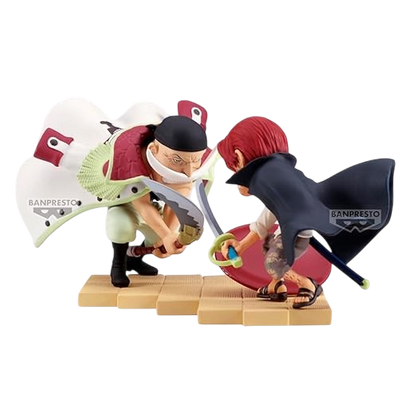 Edward Newgate vs Shanks – Figurine WCF Log Stories 13cm Banpresto