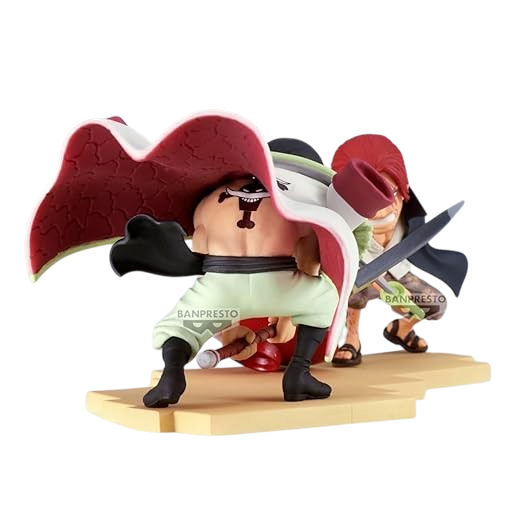 Edward Newgate vs Shanks – Figurine WCF Log Stories 13cm Banpresto
